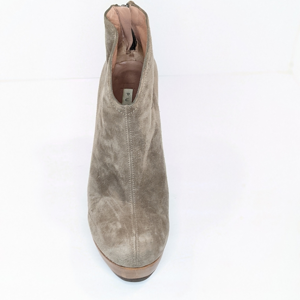 Pura Lopez suede ankle boots - Picture 11 of 16